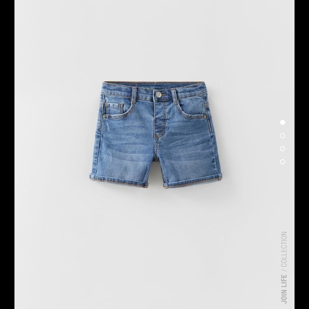 Zara Denim Shorts - Picture 2 of 8
